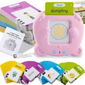 Lector de tarjetas educativo inglés y español